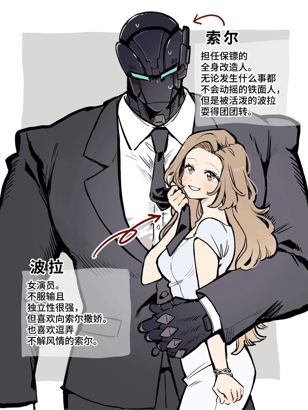 耽熊-肌肉改造人与软萌大姐姐【推：haruo8282829，汉化：vomic汉化】